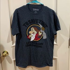 Disney Shirts - Grumpy Disney T-shirt Disney Shirts - Grumpy Disney T-shirt